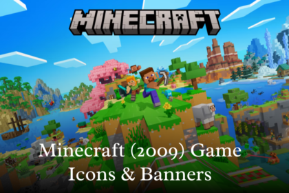 minecraft (2009) game icons banners